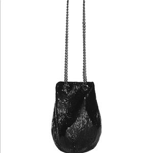 Whiting & Davis crossbody mesh boho bag